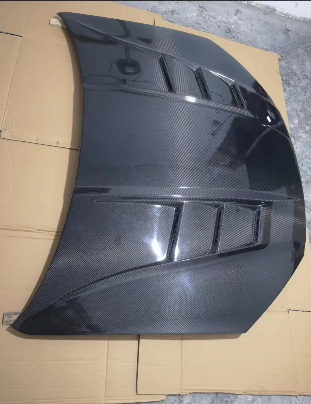 Оптовая продажа с завода идеальные аксессуары подходящие для 09-15 hyundai Genesis Coolpad Модифицированная крышка из углеродного волокна открывающийся дизайн