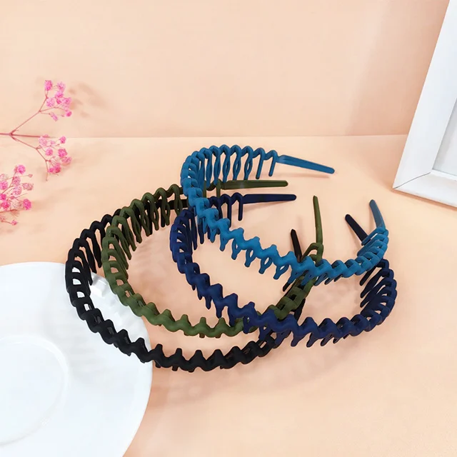 Wavy Toothed Fashion Hair Hoops  Acetate Acrylic Headbands Beautiful Hair Accessories for Women