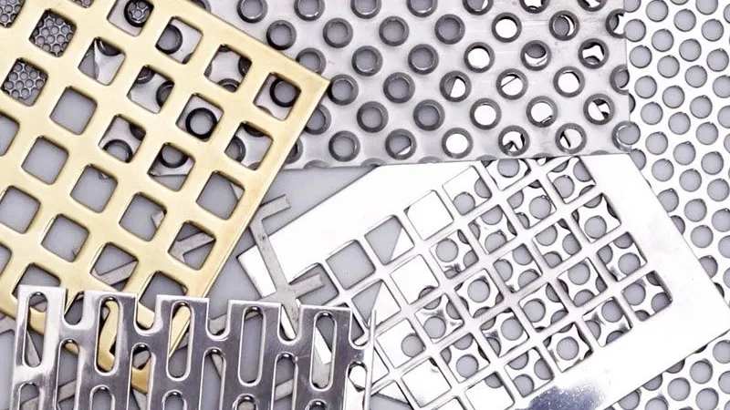 Stainless steel mesh plate round hole Aluminum Perforated Metal Sheets SUS 304 Perforated metal plate