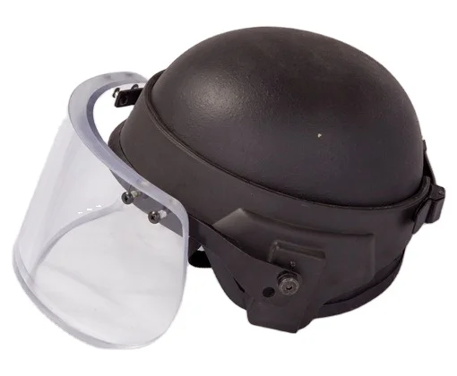 NIJ Level IIIA 9mm .44Magum Face  Mask NIJ Level III Face NIJ Level IIIA Face Shield NIJ Level IIIA Face Helmet Visor