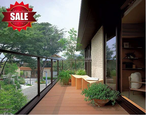 Outdoor wood composite decking waterproof flooring