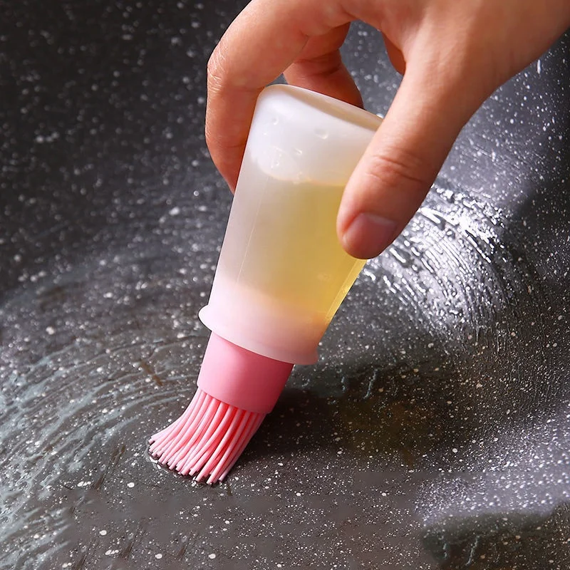 Heat Resistant Food Grade Cooking Oil Brush Silicone BBQ Grill basting brush