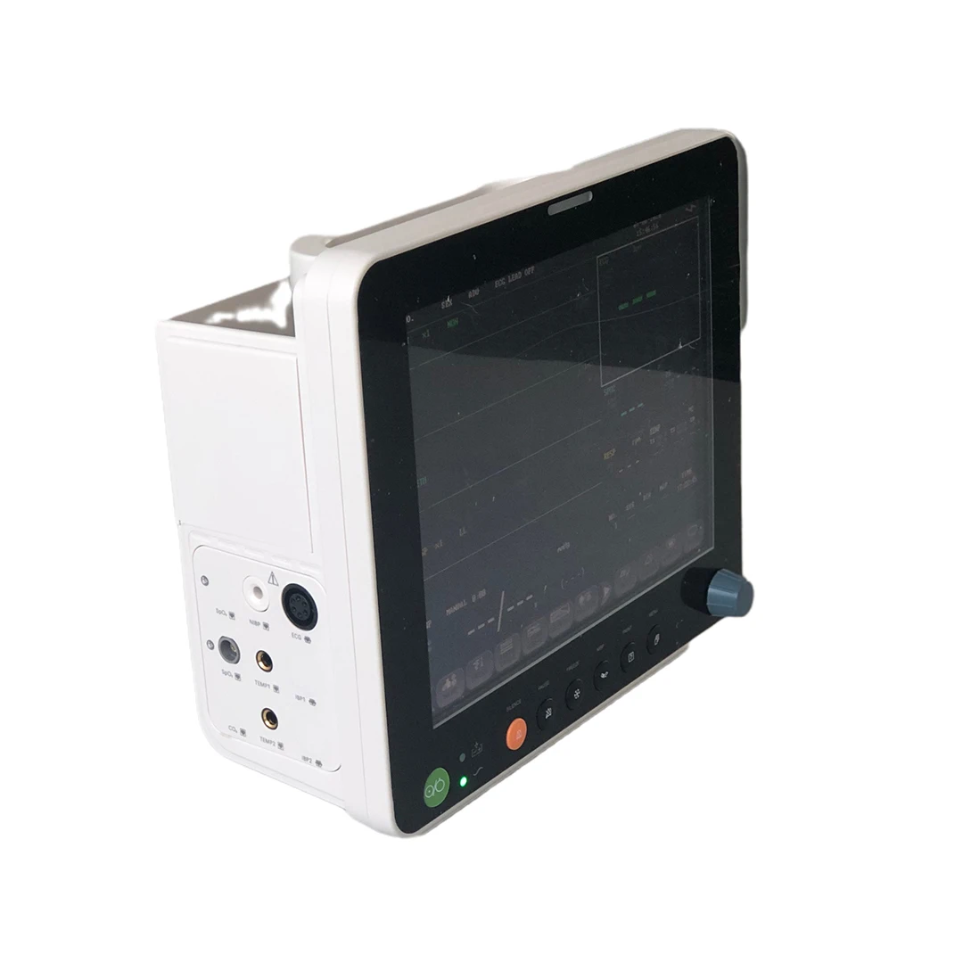 12.1 inch medical wireless multi-parameters vital signs monitor newtech criticare capnography patient monitor for hospital