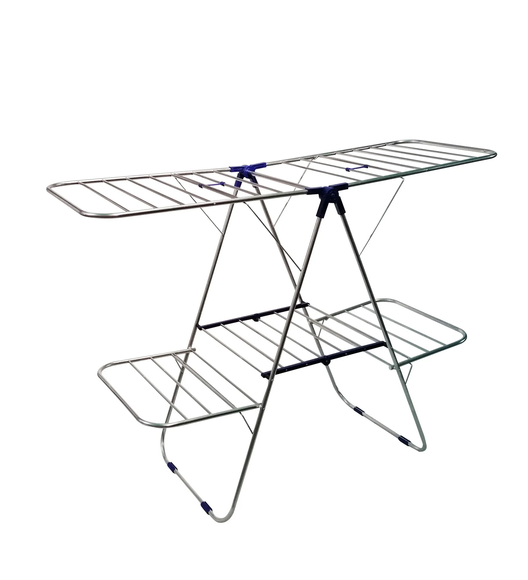 AL-5019F-1.57 Stainless steel clothes drying rack floor folding indoor balcony household Clothes Drying Rack Manufacturer