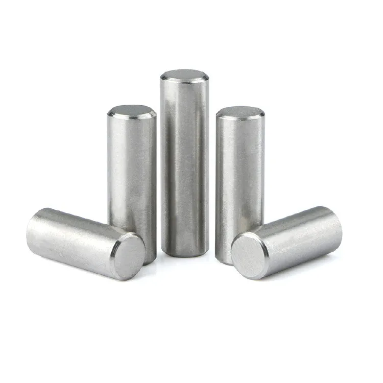 Custom Stainless Steel Knurled Round Dowel Shaft Pin
