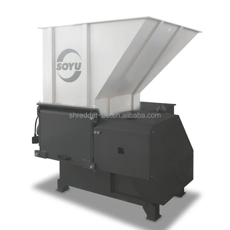 Custom Wood Plastic Shredder Single Shaft Crusher Plastic Crusher Machine For Sale