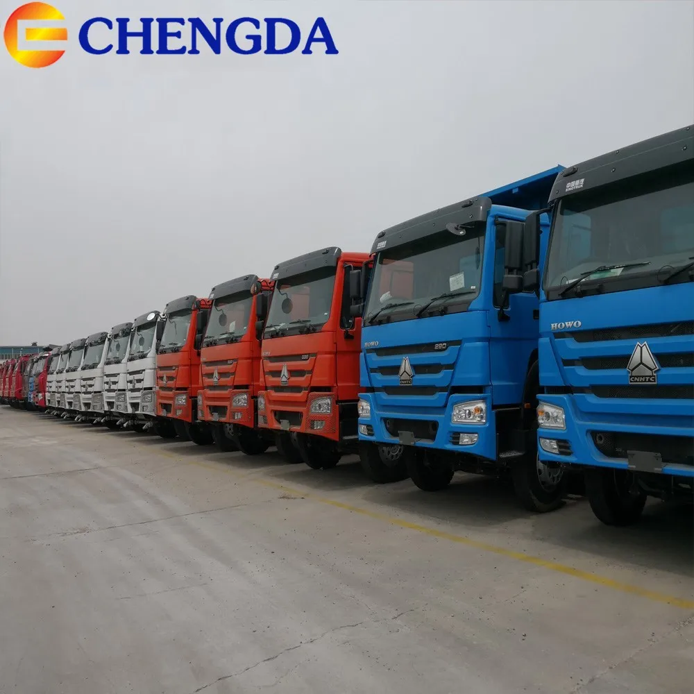 Used Blue Howo Dump Truck 6x4 Tipper Truck For Sale