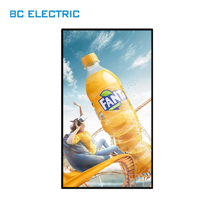 BC4000-A LED Ads Screen B2B Menu Boards Advertising Media Player Wall Mount Hanging Digital Signage And Displays