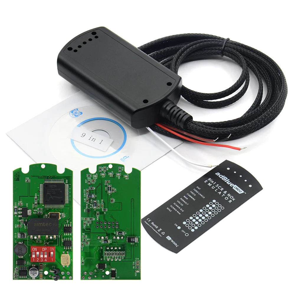 Эмулятор Adblue 9 в 1 с датчиком Nox 3 0 эмулятор