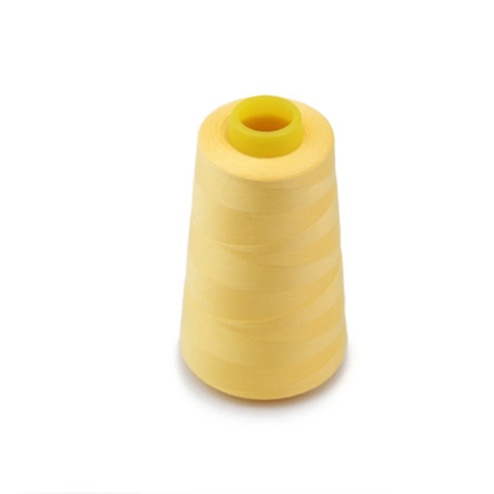 Hot Sale Cheap Spun Polyester 20/2 5000 yards/cone Sewing Thread In Faisalabad Pakistan