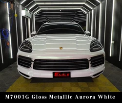 Eaglevinyl Glossy Aurora White Color Full Auto Sticker Chameleon Car Wrap Film