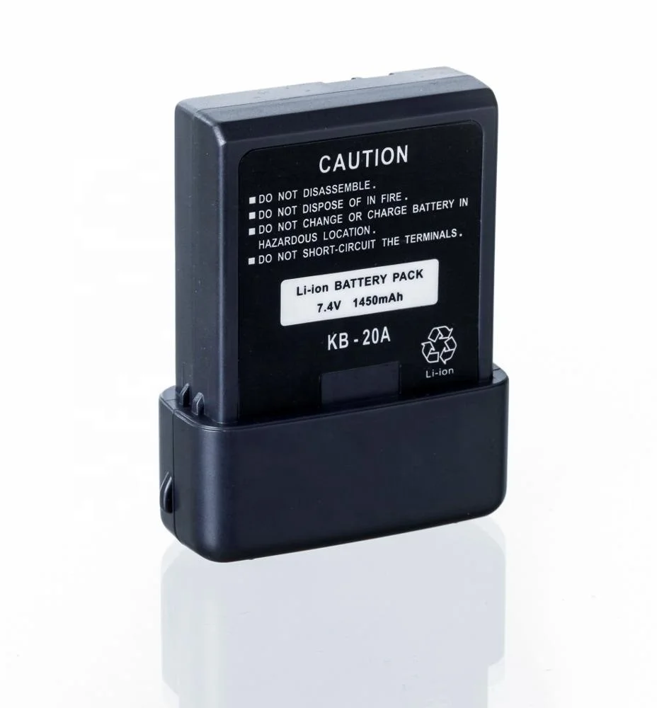 Hot sale NI-MH 7.2V 1100mAh Li-ion 7.4V 1450mAh rechargeable Battery KB-20A for Walkie Talkie KIRISUN PT-2508 PT-3508