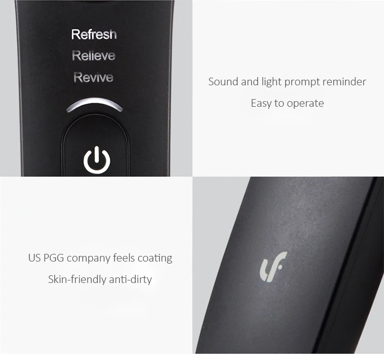 Smart Automatic Temperature Control Design Cold Warm Electric Eye Vibration Massager