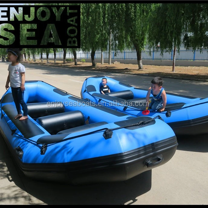 Dark grey 6 persons river raft inflatable rafting boat AR-440 for sale