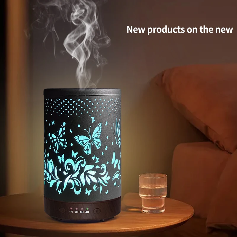 Новинка лидер продаж 2024 аромадиффузор с бабочками Заводская оптовая продажа эфирные масляные лампы для офиса и дома