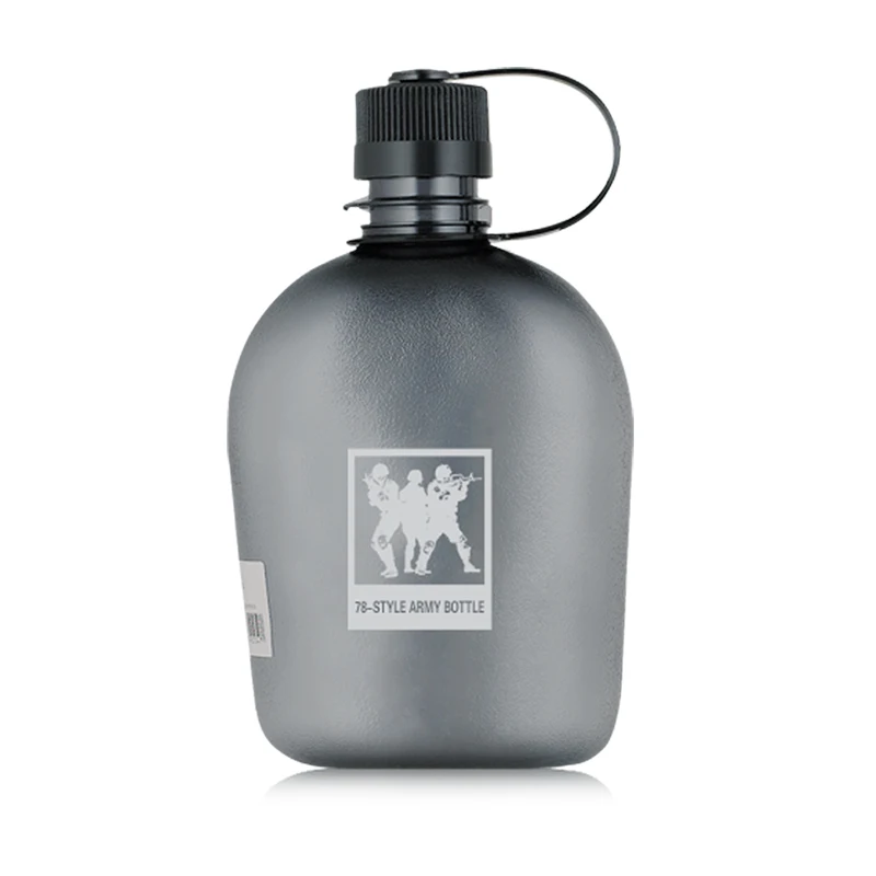 Hot Sale 1L Large Water Matt Color Sports Bottle Gym Jug Custom Logo Canteen BPA Free For Fitness Water Bottles Gallon Jugs