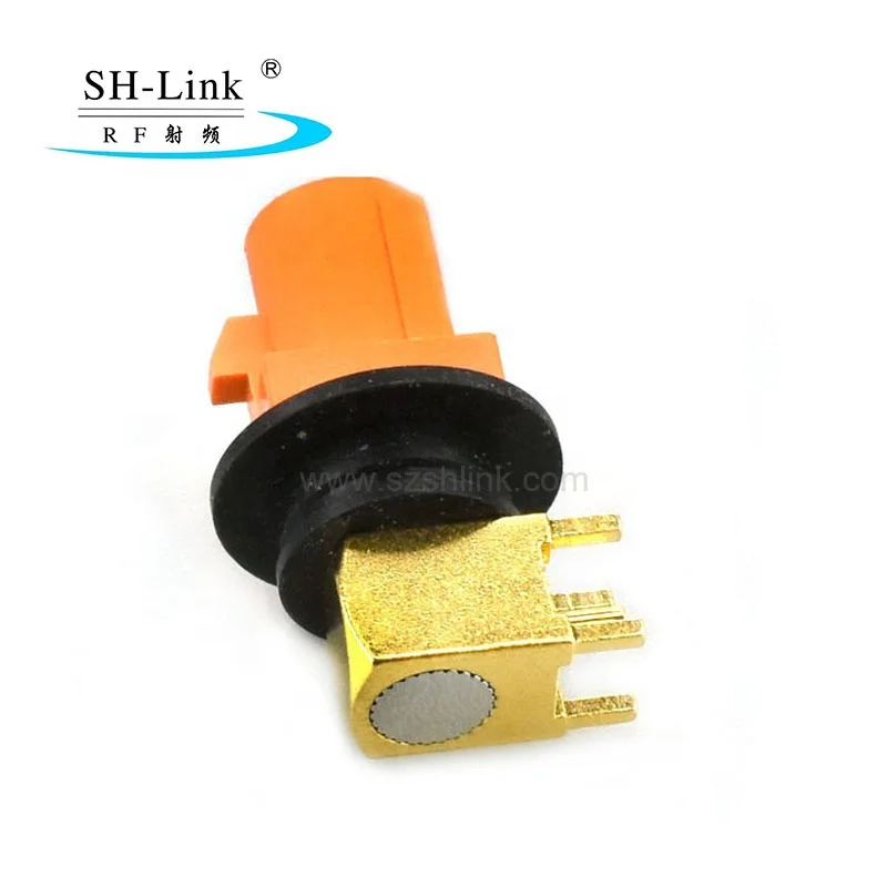 Universal Connector FAKRA SMB RF coaxial connector for PCB from SH-Link
