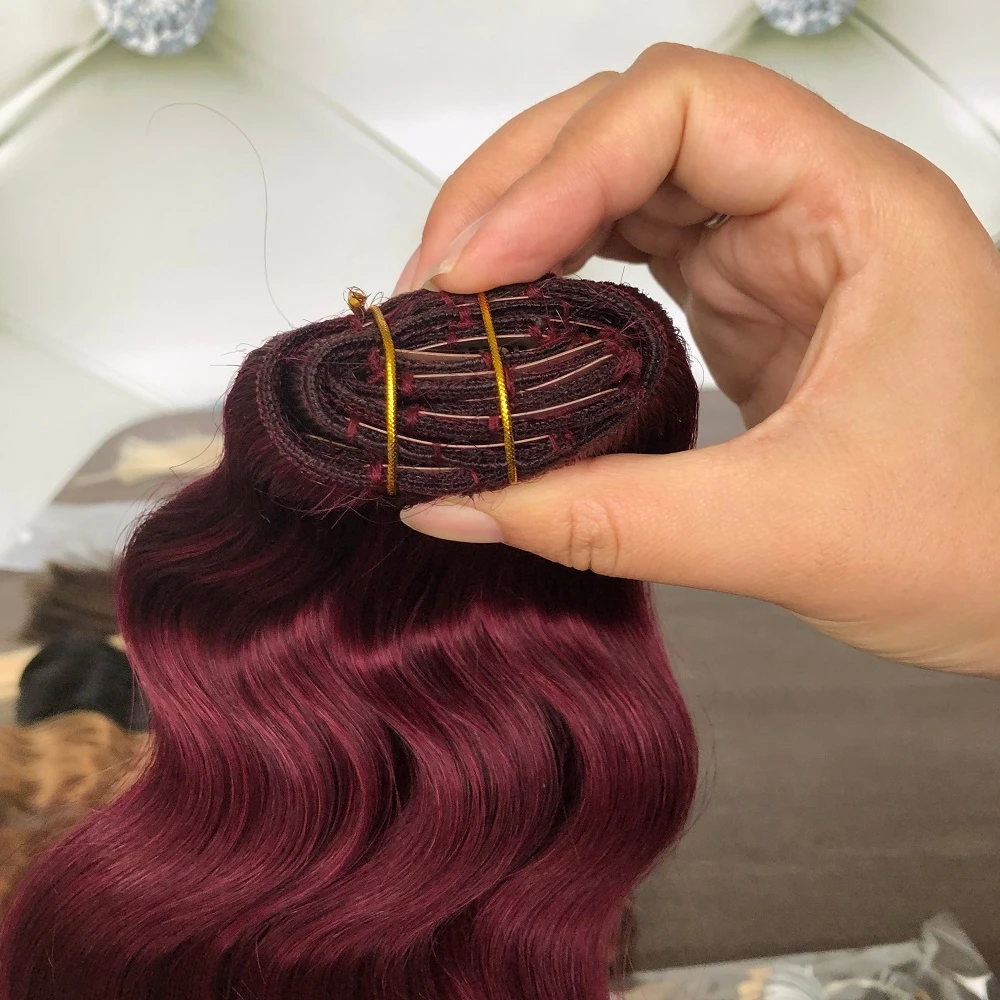 
Wholesale Clip In Hair Extensions 100%Human Hair,Clip Hair Extension Natural hair,Afro Kinky Curly Clip In Human Hair Extensions 