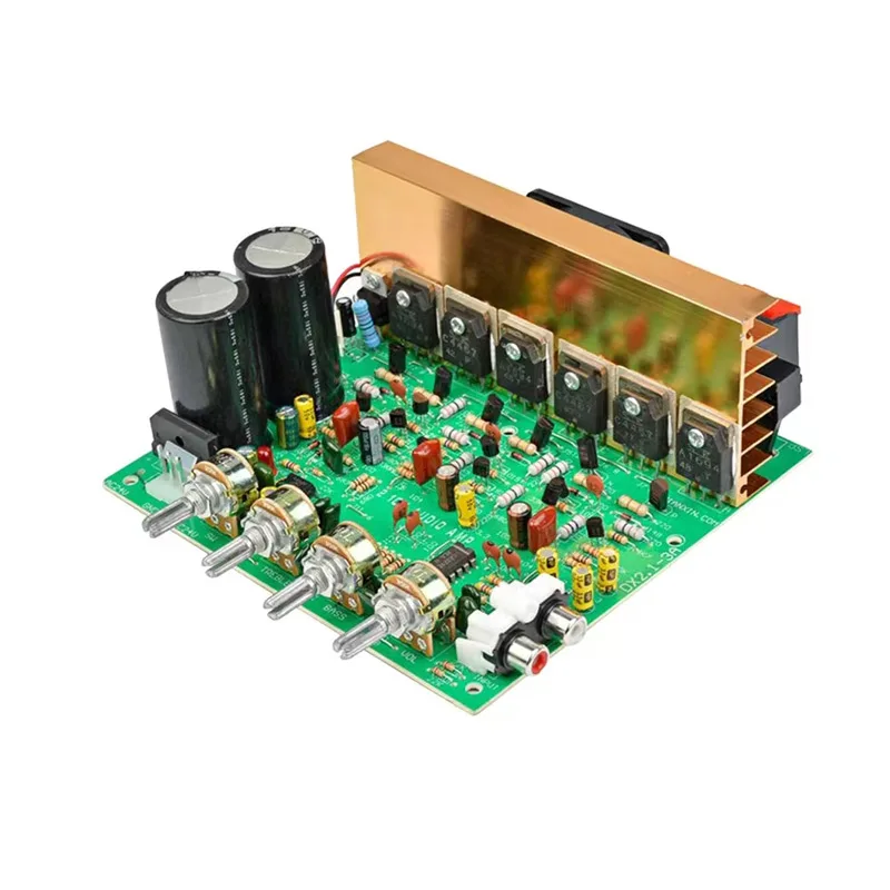 Audio Amplifier Board 2.1 Channel 240W High Power Subwoofer Amplifier Circuit Board AMP Dual AC18-24V Home Theater