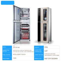 High Quality Equipment Bottle Warmer And Uv Sterilizer stainless steel kitchen cabinet with disinfection