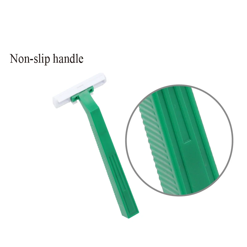 wholesale hotel disposable razor shaving razor Factory Tiwn Blades Fixed head Disposable Face Razor