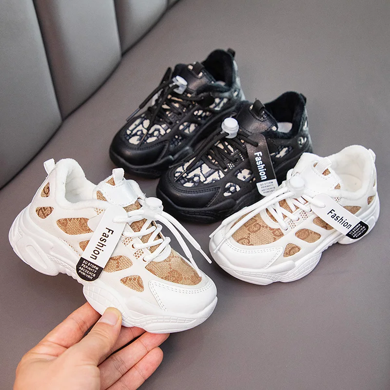 Новинка 2020, детская повседневная обувь, детская сетчатая теннисная дышащая Спортивная обувь на шнуровке, модная обувь для девочек и мальчиков, детская обувь (1600123632259)