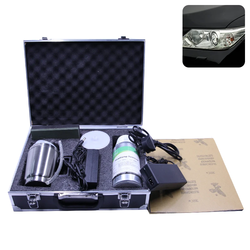 Набор для восстановления налобного фонаря из поликарбоната/инструмент для восстановления фар