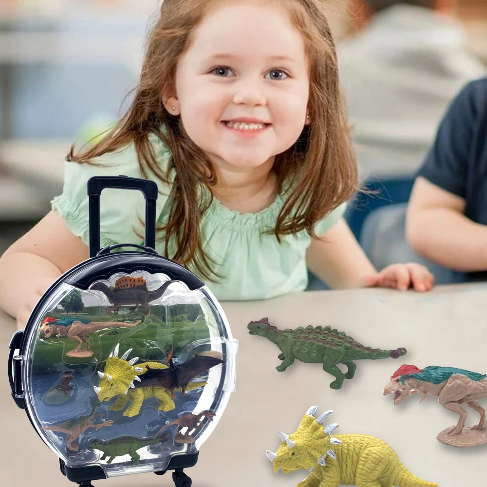 2024 New Arrival Animals Dinosaurs Dinosaur Toy Small PVC Animal Toy Gift Sets anime collectibles educational toys for kids