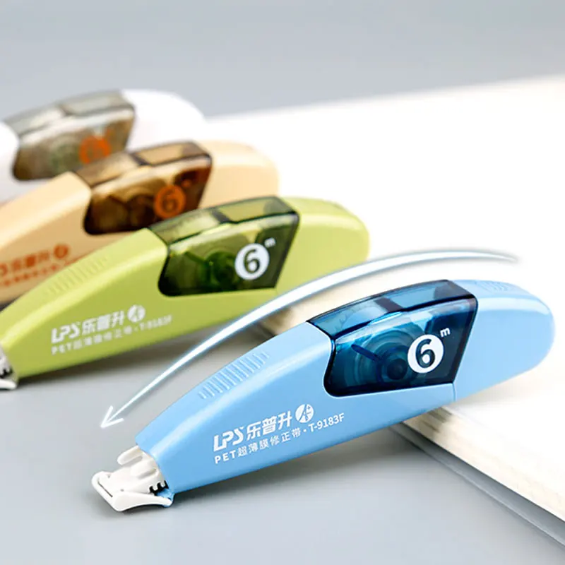 Custom Print Stationery Correction Supplies Error Cover Film Pen Type Replaceable Correction Tape