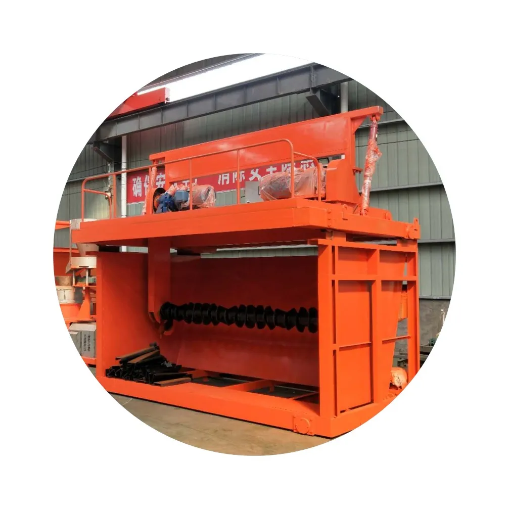 
Groove Type Compost Turner Trough compost machine compost of chicken duck pig cattle and horse manure in fermentation 