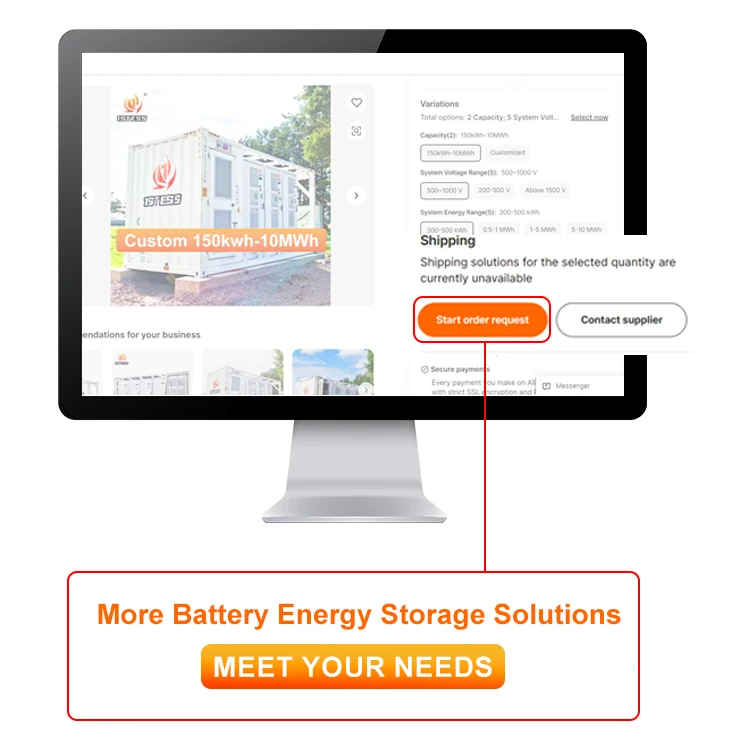 1MW 2MW 3MW Solar Energy System 300KW 500KW 800KW 1MW Battery LifePO4 Battery Energy Storage System Container Micro grid