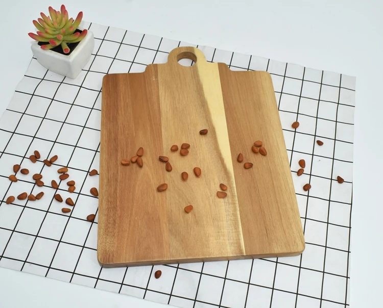 Customized factory price wooden chopping cutting board acacia wood cheese board wholesale