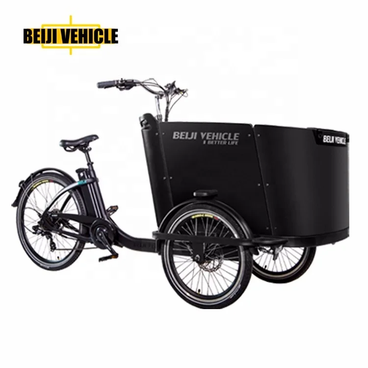 Electric Pedal Driver cargo tricycle E-bike Cargo
