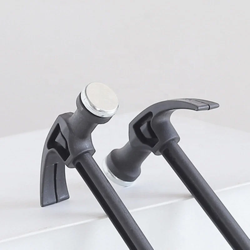 Mini hammer plastic coated fiber handle claw hammer multi-functional mesh decorative accessories hammer for home