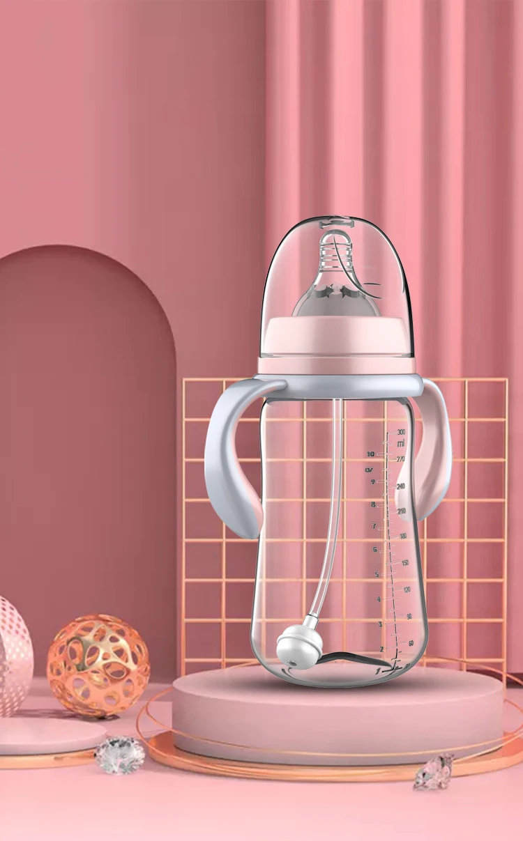 Оптовая продажа с фабрики лучшая Экологичная пластиковая бутылка для молока новорожденных не содержит