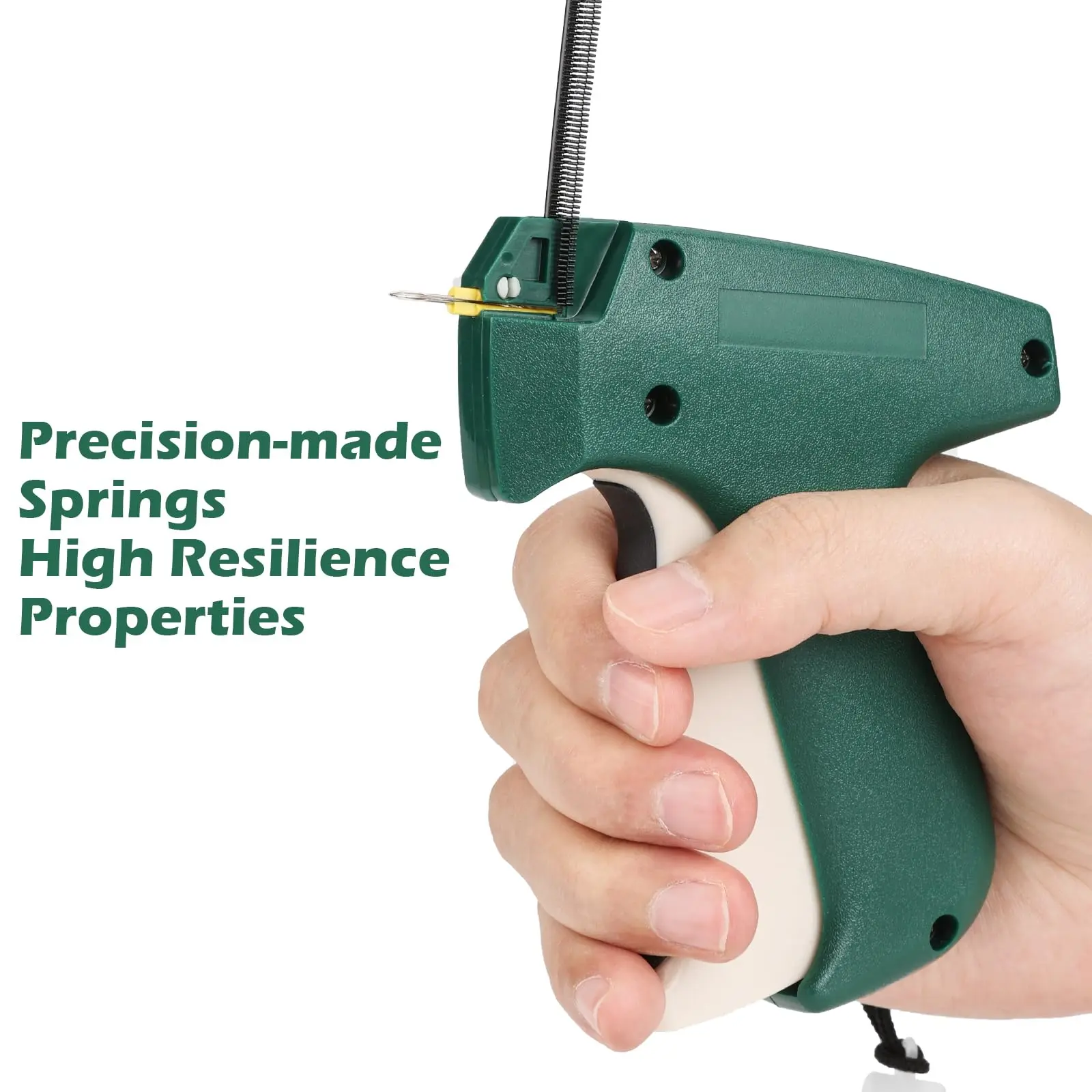 Tag Gun for Clothing Fine Stitch Mini Stitch Gun Stitchy Quick Clothing Fixer Sewing Quilting Hemming Stitch with 2 Needles