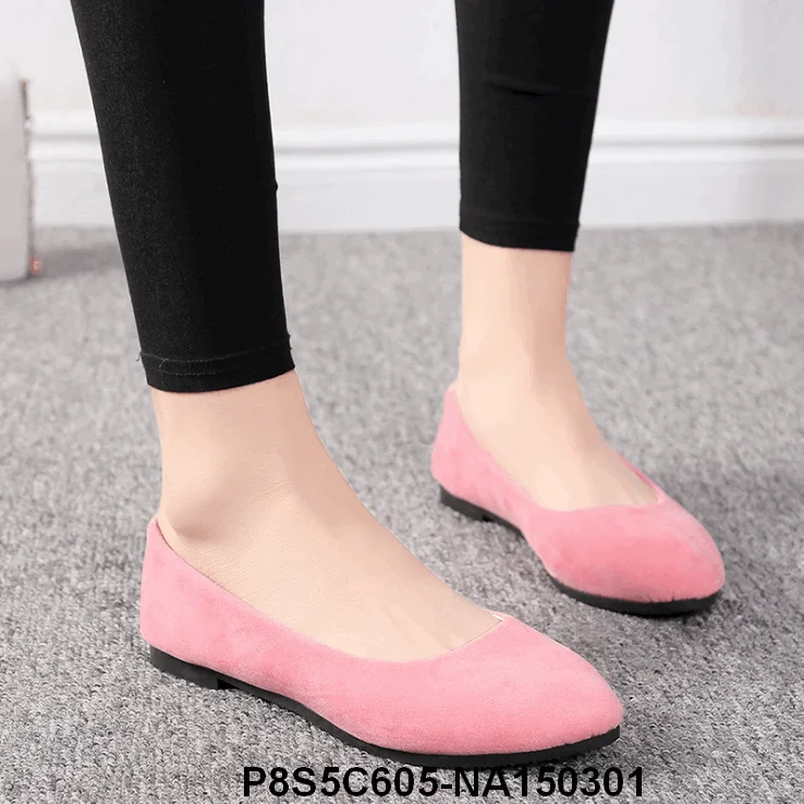 Балетки женские без шнуровки плоская подошва повседневные однотонные черные замшевые карамельные цвета