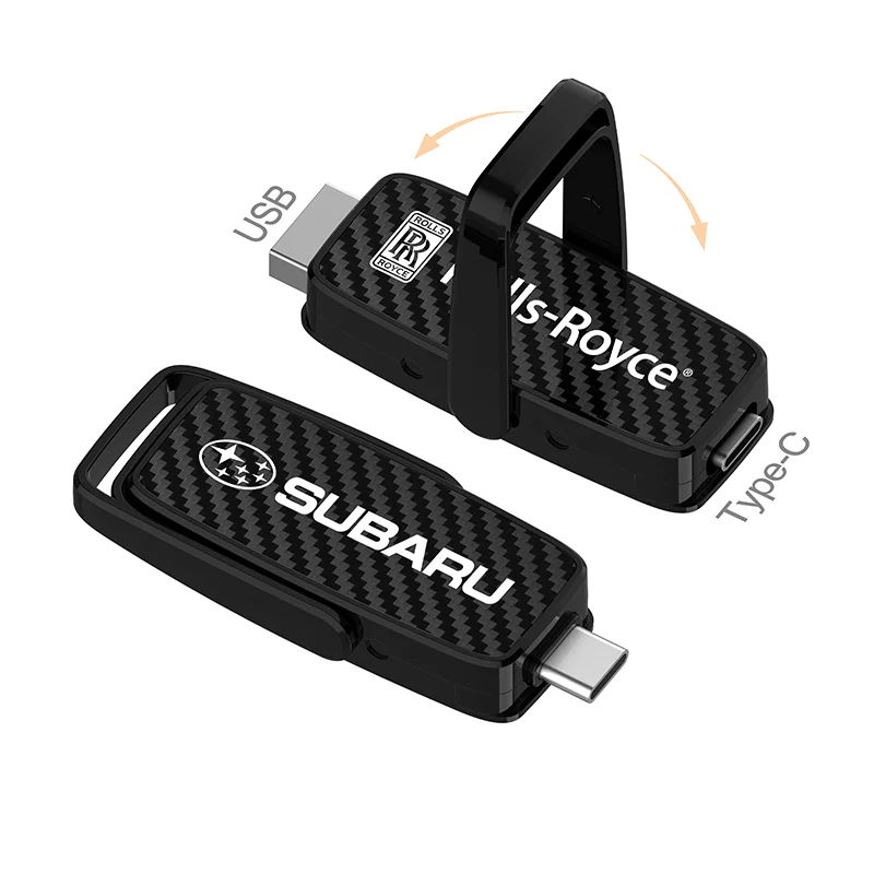 2023 New usb flash drive design UTC215 Swing Type-C LED USB drive OTG 2 in 1 usb flash stick 8gb 16gb 32gb 64gb 128gb