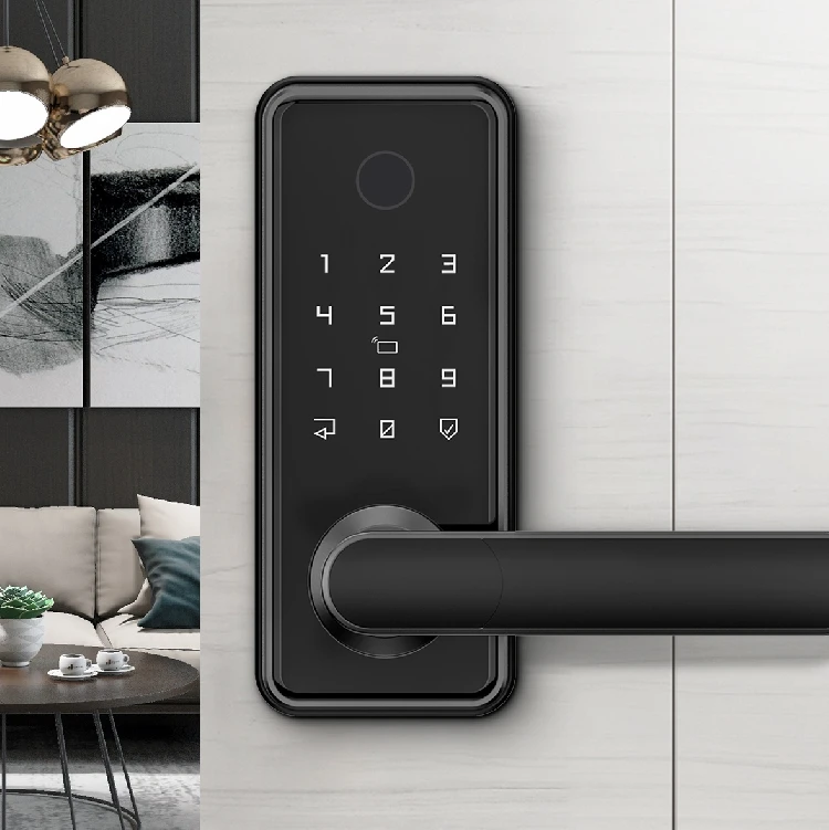 JIXIN China Door Lock Manufacturers Low Battery Alarm Electric Door Fingerprint Electronic Lock