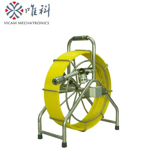 Pipe inspection system spare part 20m 30m 50m fiberglass push rod cable