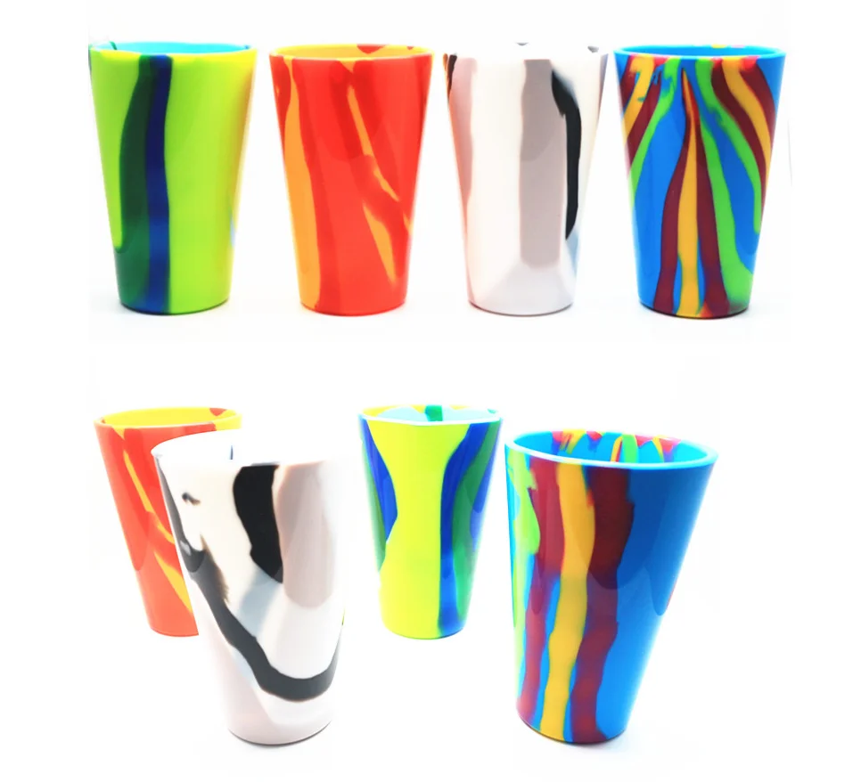 
2021 New Design ShuoJia Factory Wholesale Unbreakable Collapsible Silicone Food Grade Cup Drinking Water Cup With Custom Logo 