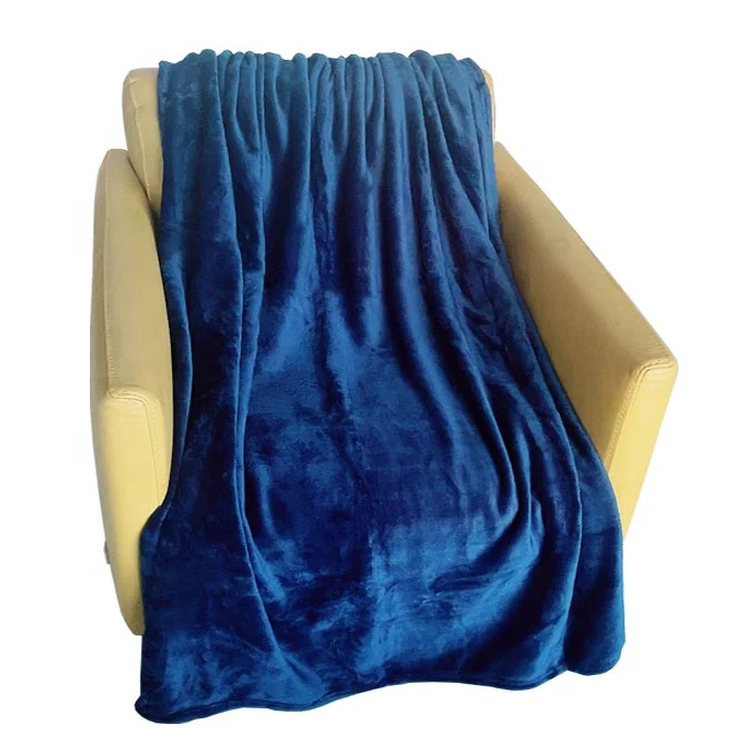 Super soft 2 in 1 lightweight compact custom embroidery logo pillow airline travel blanket