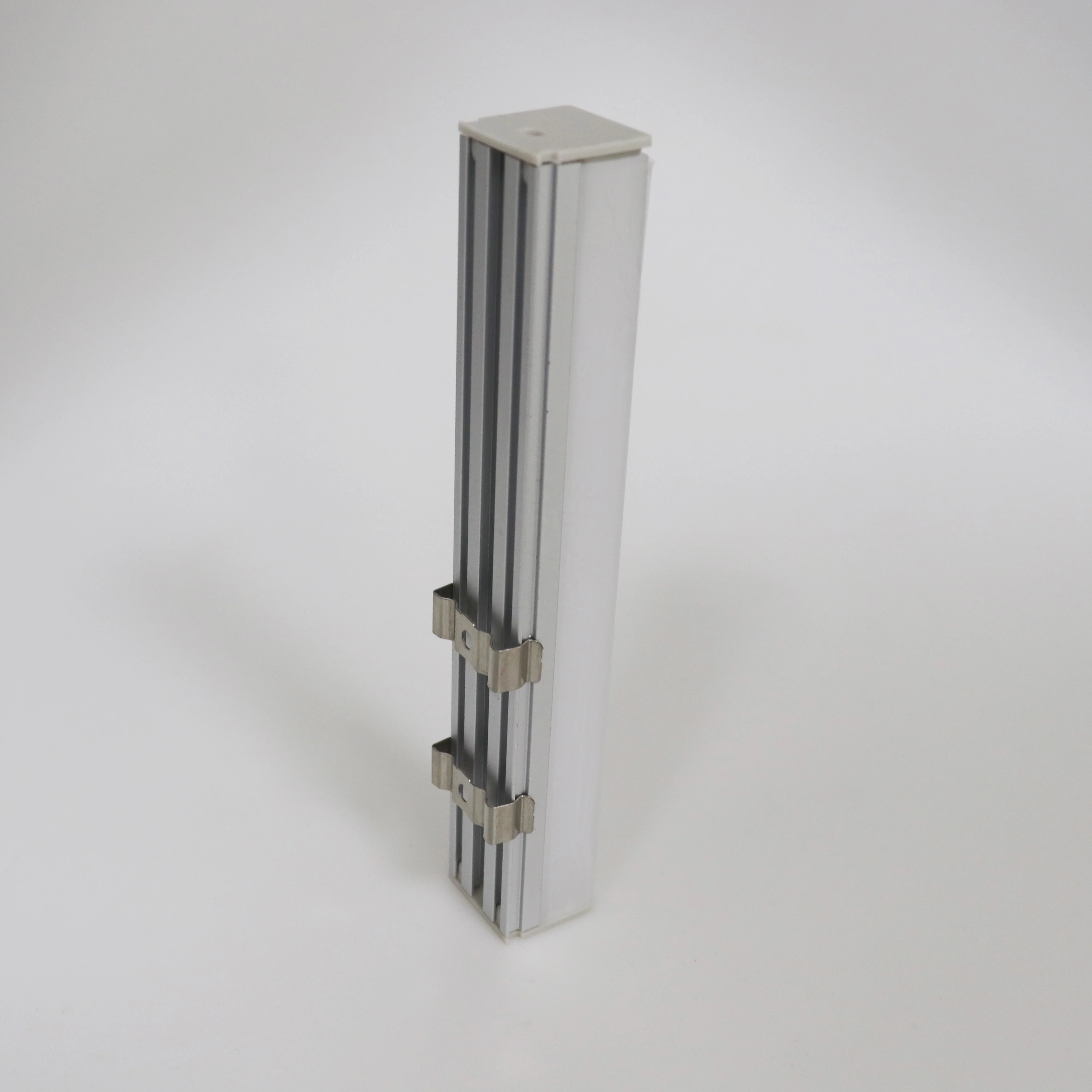 Strength Factory Aluminum Extrusion Profile PC Cover Two Plugs Two Snaps Aluminum Channel LED Lighting Aluminum Profile