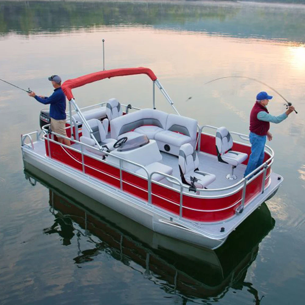 Kinlife luxury  fishing pontoon boat  of  ACC 212 Fishing series
