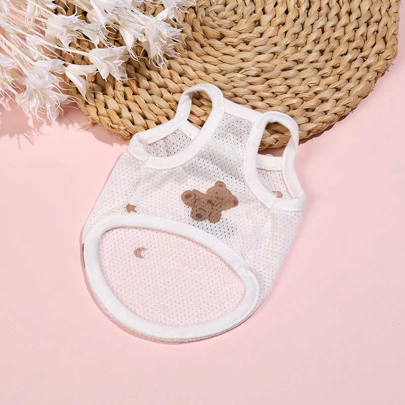 Wholesale Dog Clothes Summer Pet Vest Style Cute Dog Cooling Clothes For Small Medium-Sized Dogs