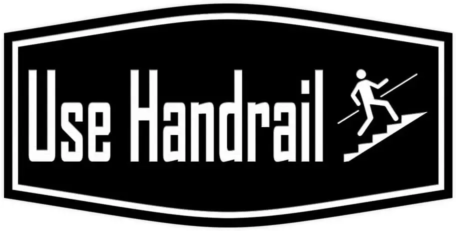 Securun 2024 Hot Selling Premium Manufacturer Factory Wholesale Custom Use Handrail Sign 4.5 * 9 Inches Custom Door Plate