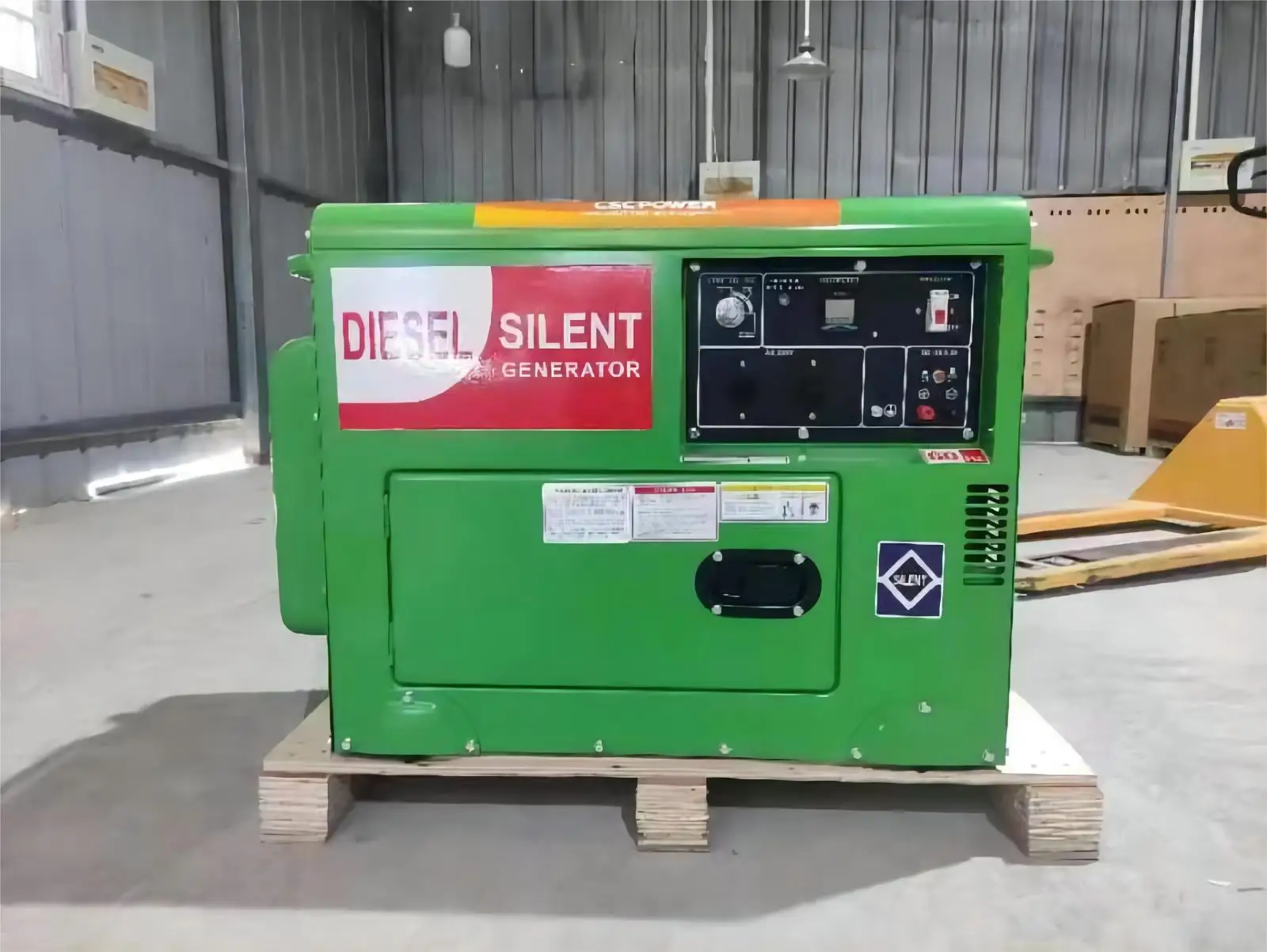 Air cooled silent type diesel generator 50HZ 60HZ 8KW 10kva generator