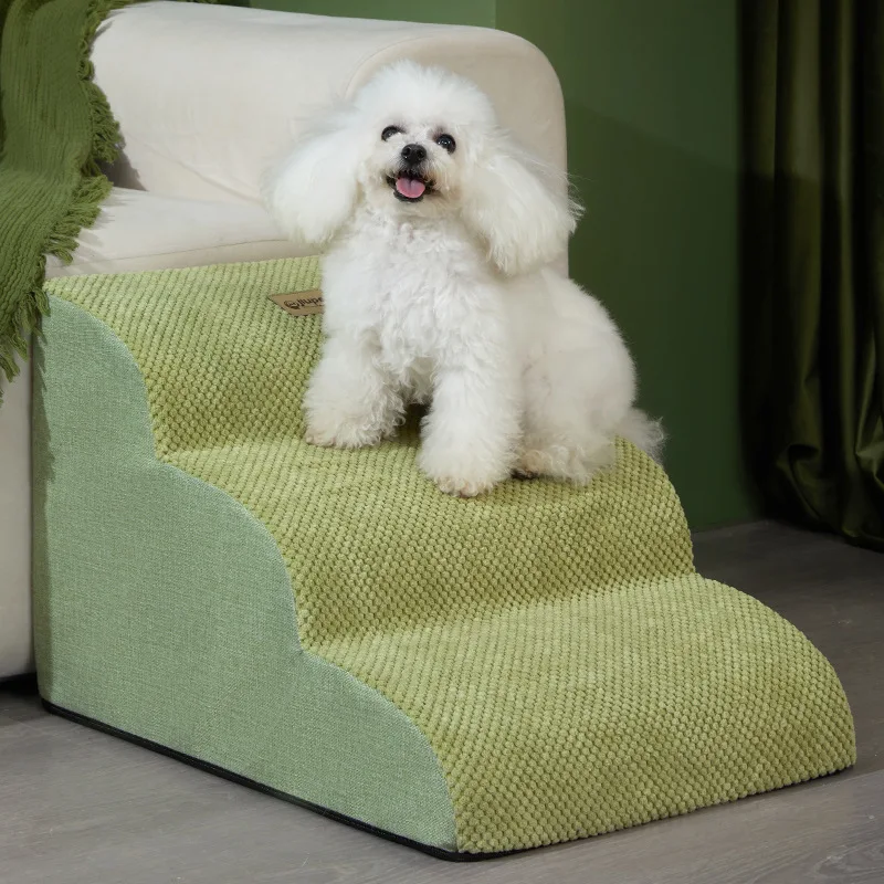 wholesale manufacturer two three four step foldable sponge dog stairs