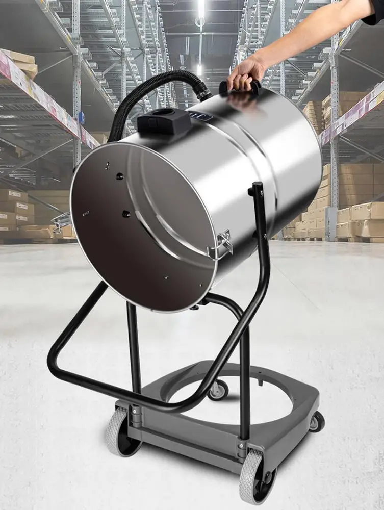 606-3M80 80L 3600w 3-motors steel tank wet and dry vacuum cleaner