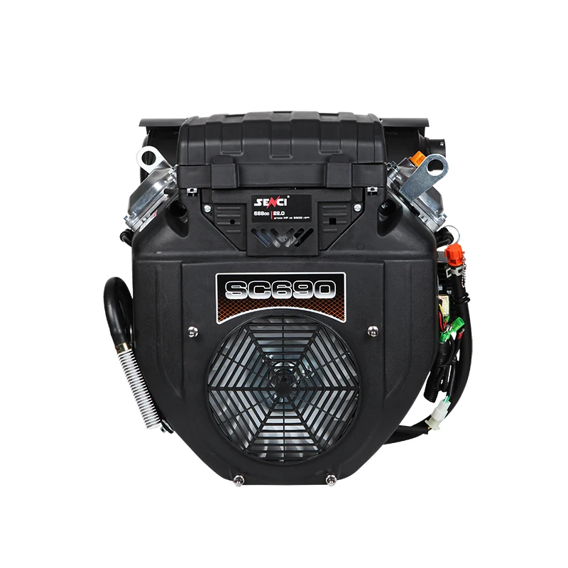 Производитель дизельных и газовых двигателей SENCI для силового оборудования, двухцилиндровый бензиновый двигатель 20 л.с.